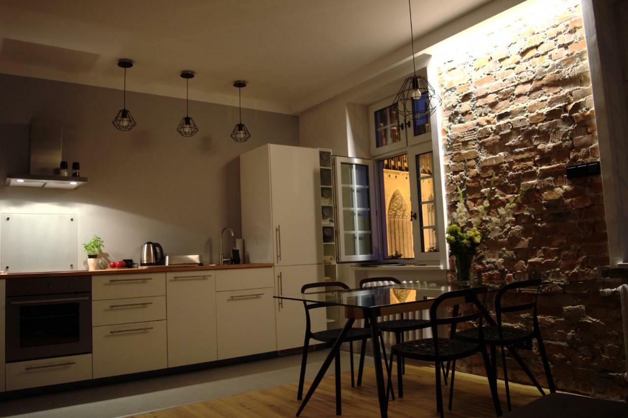 Apartment Old Town Chlebnicka Gdansk Bagian luar foto